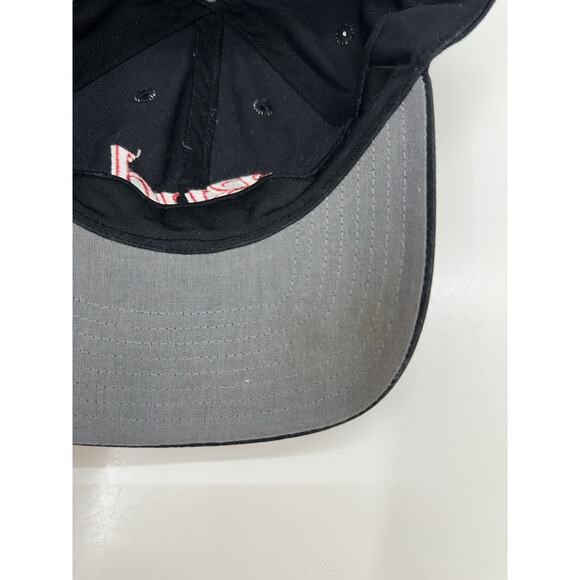 Twins Enterprise Snapback Hat Bud King Of Beers Black Embroidered Adjustable Cap - Picture 4 of 9